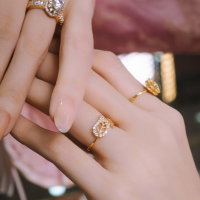 NHẪN VÀNG 610 - 416 - MẪU 8