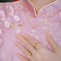 SET DÂY CHUYỀN VÀNG 610, 416 MẪU 42