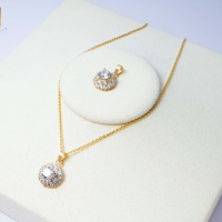 SET DÂY CHUYỀN VÀNG 610, 416 MẪU 48