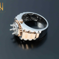 NHẪN VÀNG ITALY 750 - MẪU 4