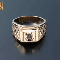 NHẪN VÀNG ITALY 750 - MẪU 5