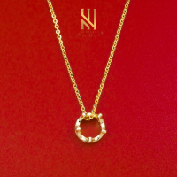 SET DÂY CHUYỀN VÀNG ITALY 750 MẪU 33