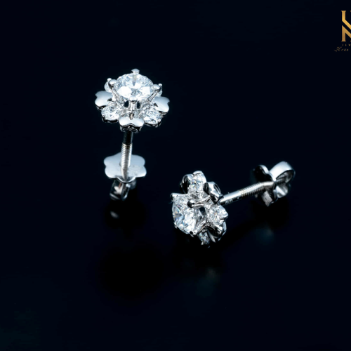 BÔNG TAI VÀNG ITALY 750 MẪU 12