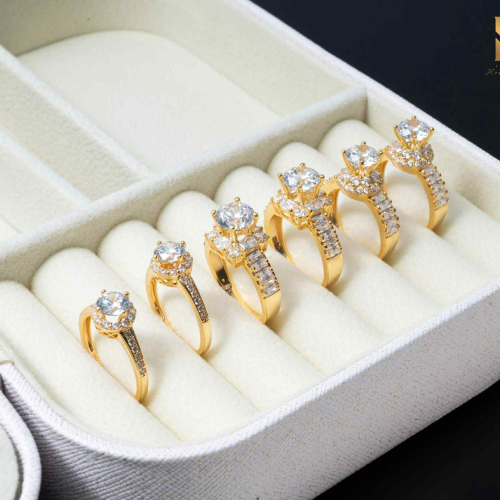 BÔNG TAI VÀNG ITALY 750 MẪU 8