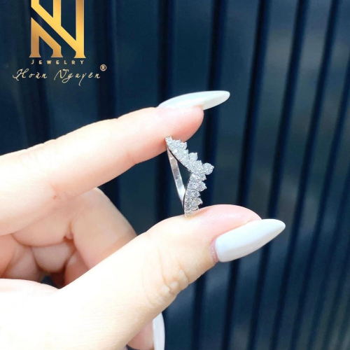 NHẪN VÀNG Ý 750 MOISS-17