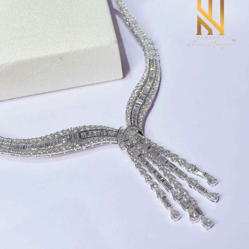 SET DÂY CHUYỀN VÀNG ITALY 750 MẪU 34