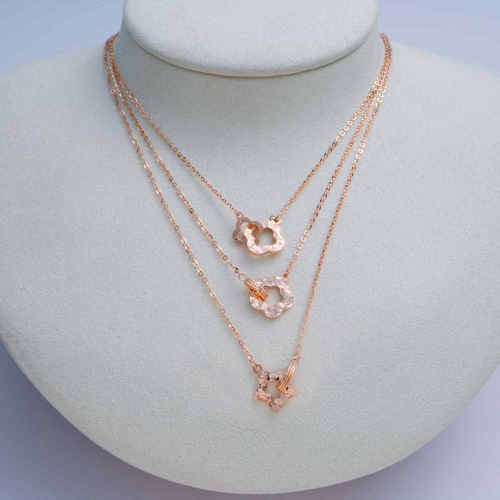 SET DÂY CHUYỀN VÀNG ITALY 750 MẪU 35