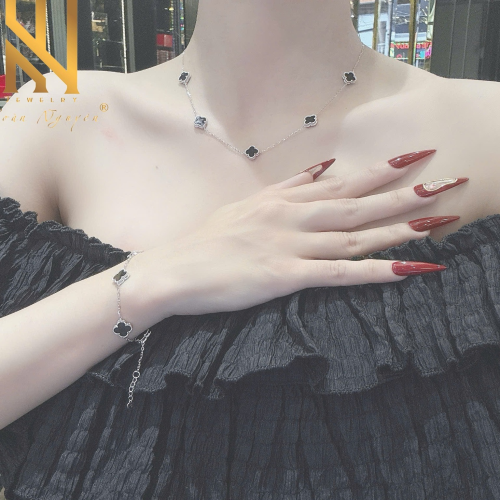 SET DÂY CHUYỀN VÀNG ITALY 750 MẪU 36