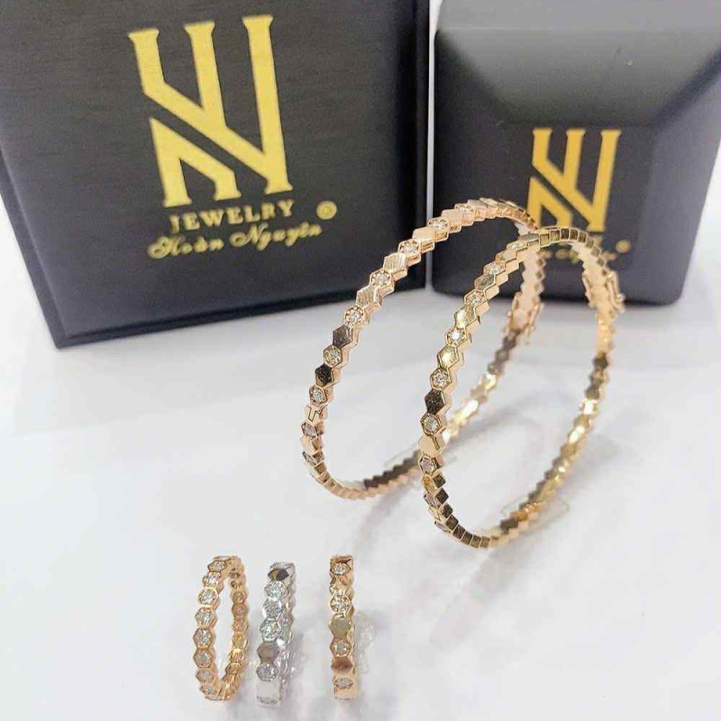 VÒNG VÀNG ITALY 750 - MẪU 6